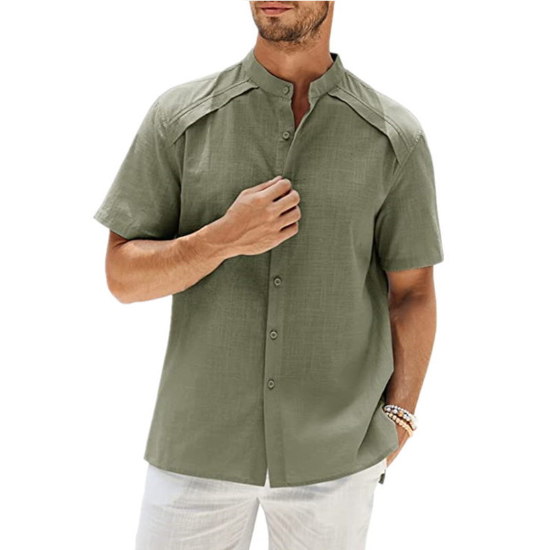 Relaxed Button Cotton Beach Shirt Relaxed Button Cotton Beach Shirt