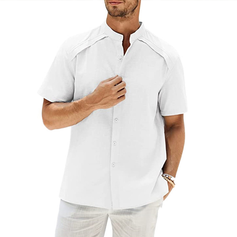 Relaxed Button Cotton Beach Shirt Relaxed Button Cotton Beach Shirt