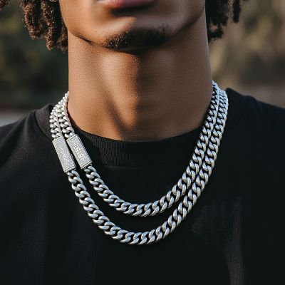 Customized Name/Number Clasp Cuban Link Chain