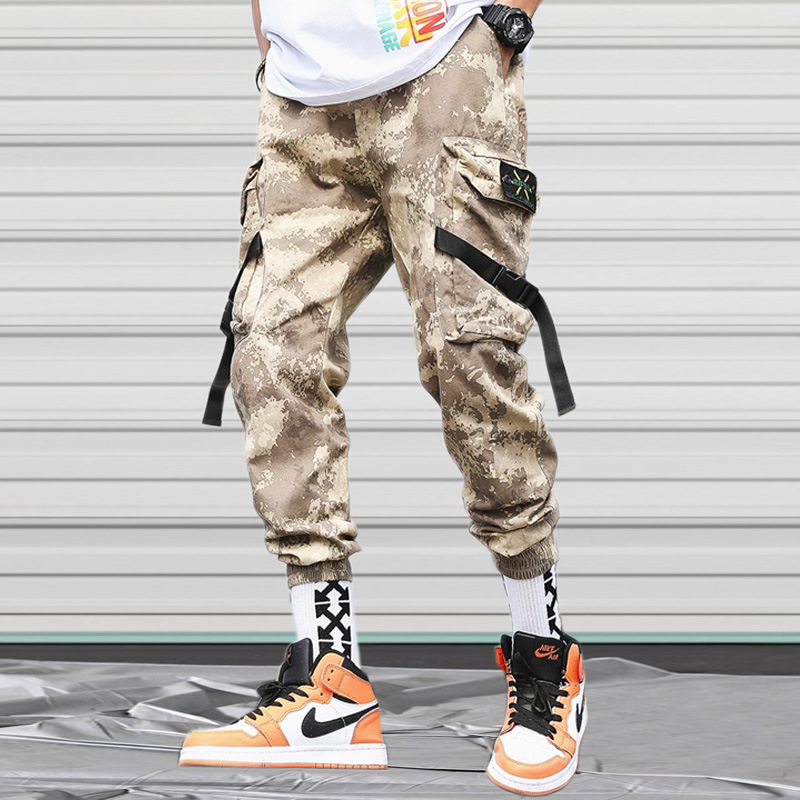 Men's Casual Hip Hop Military Trousers