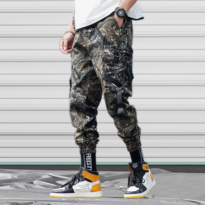 Men's Casual Hip Hop Military Trousers