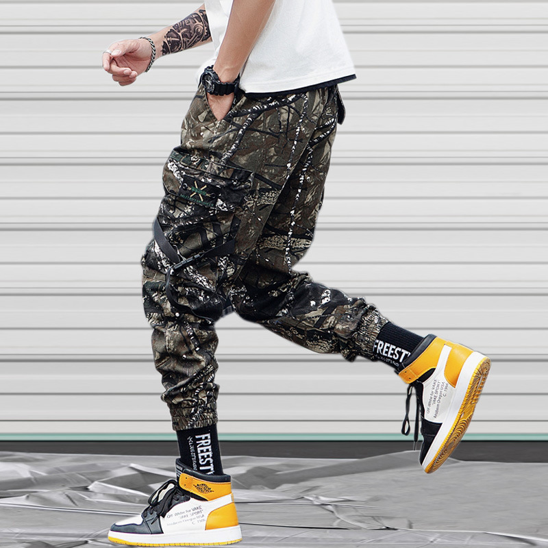 Men's Casual Hip Hop Military Trousers