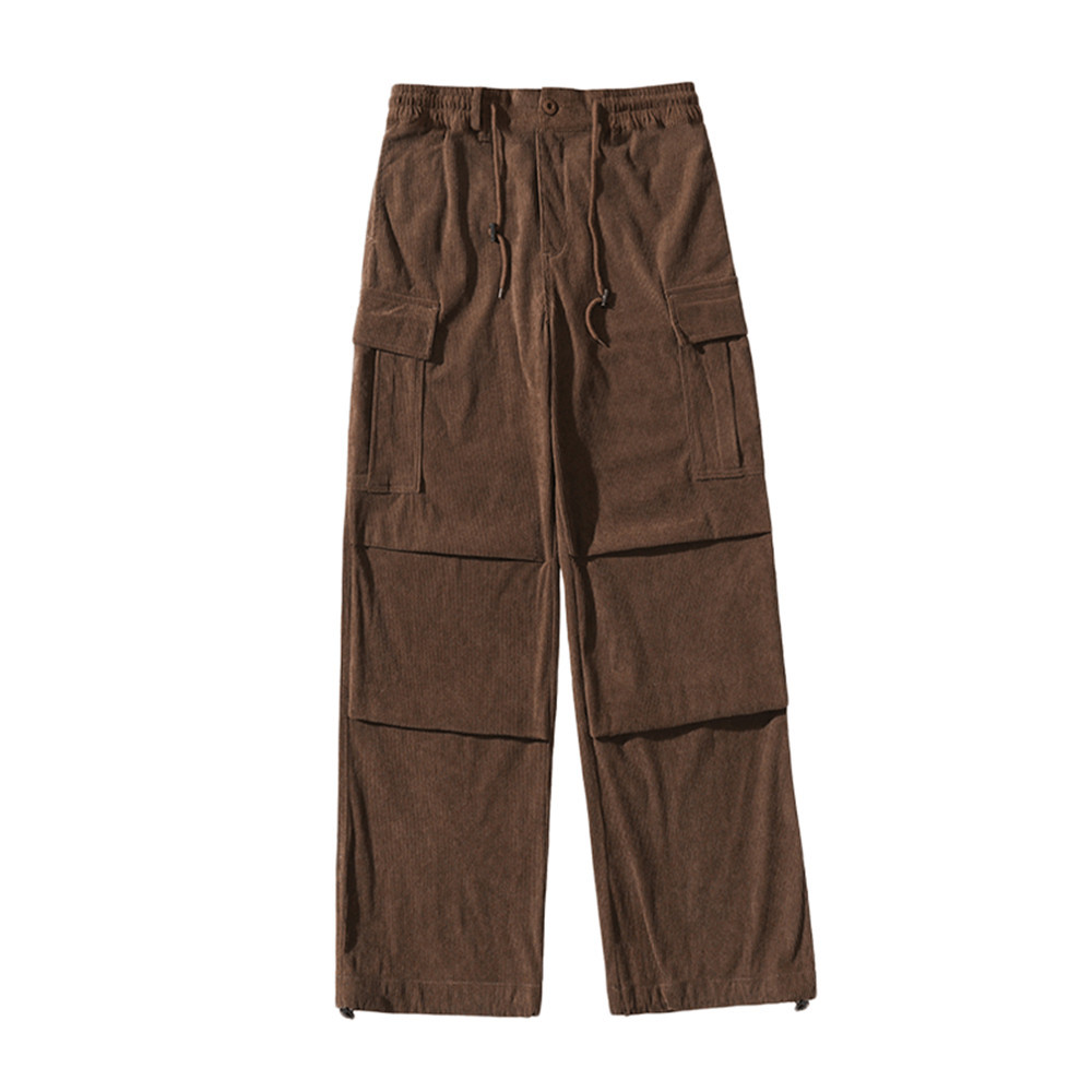 Retro Loose Corduroy Casual Trousers