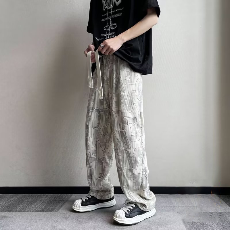 Monogram Print Track Pants