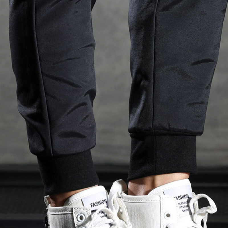 Trendy Embroidered Slim-Fit Sweatpants