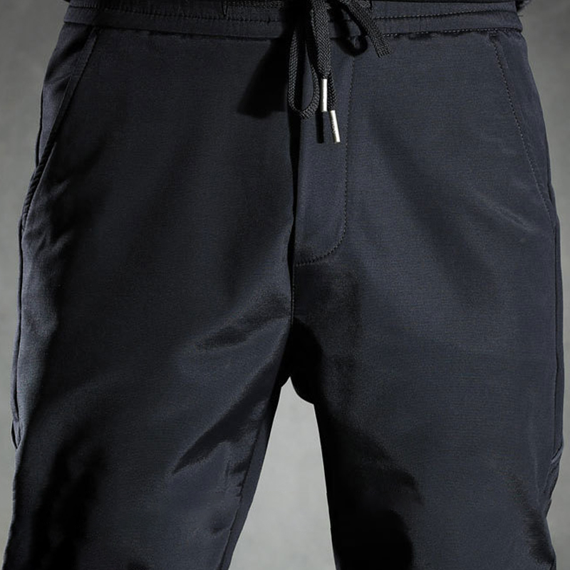 Trendy Embroidered Slim-Fit Sweatpants