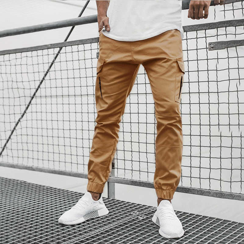 Black Zip Pockt Cut N Sew Track Pant Black