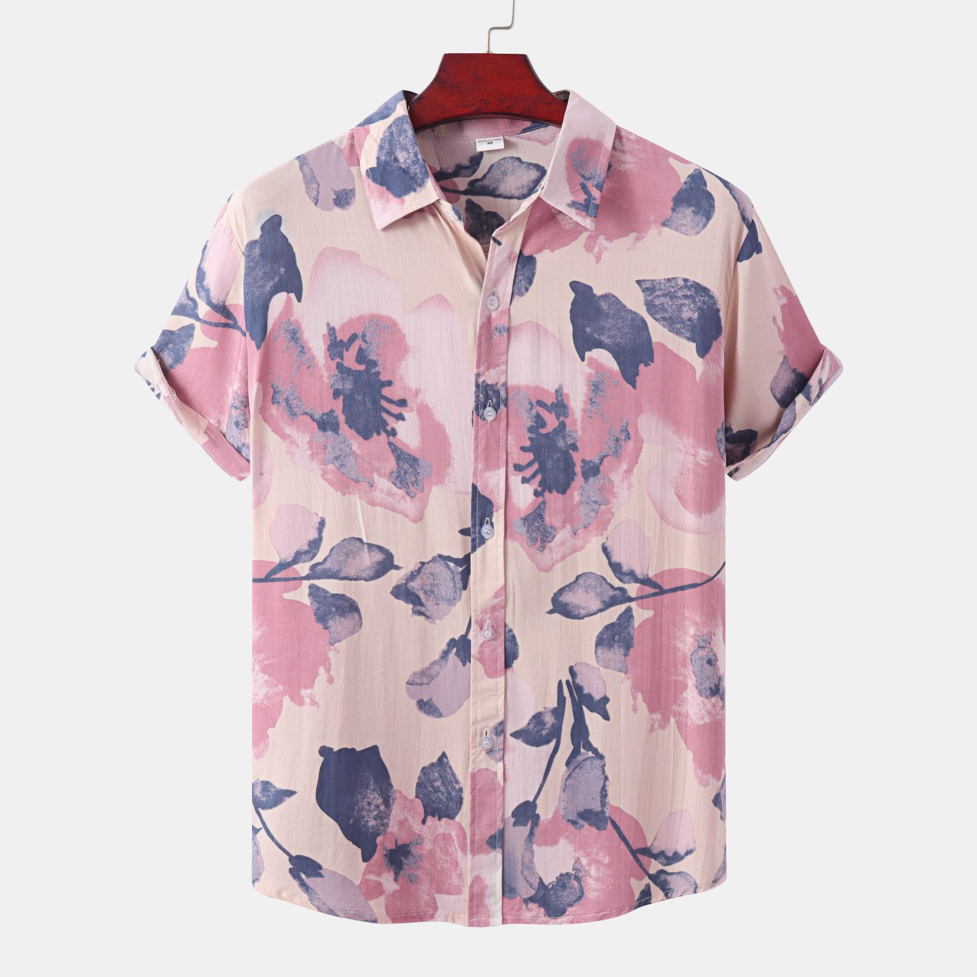 Men's Short-Sleeved Resort Style Shirt