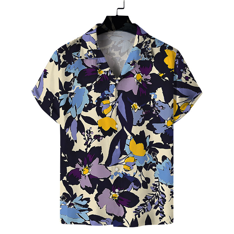 Contrasting Creative Print Shirt