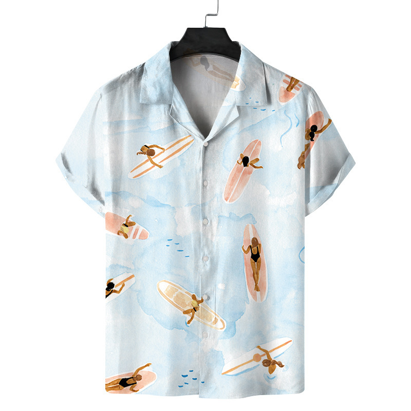 Contrasting Creative Print Shirt