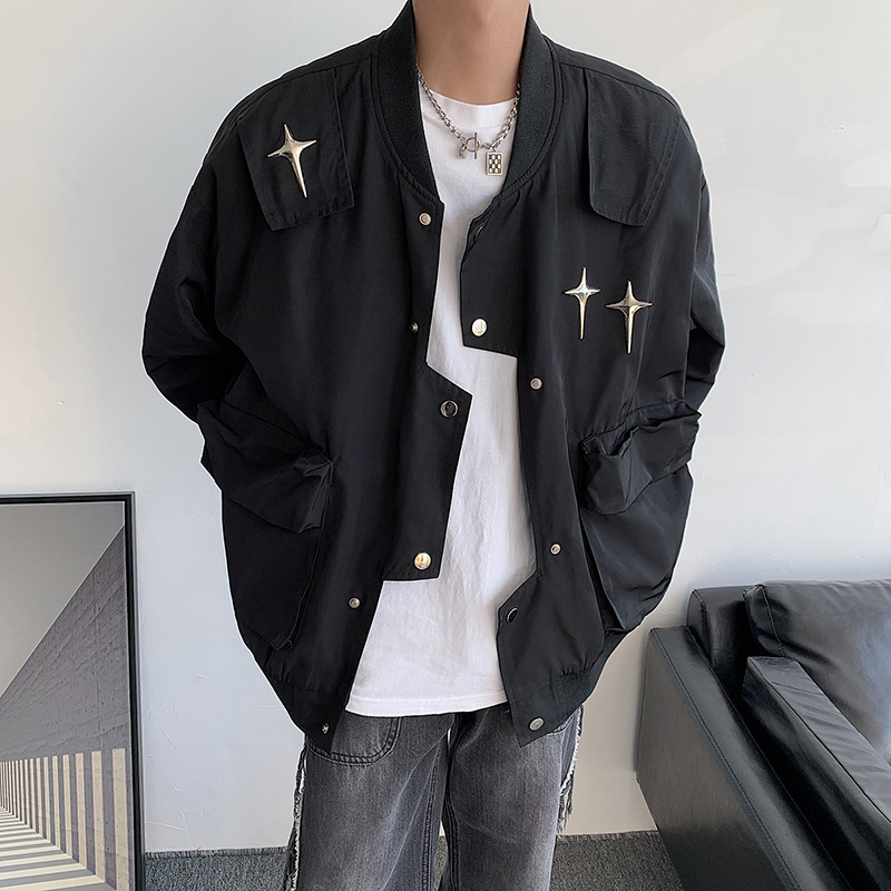 Four-Pointed Star Irregular Casual Jacket