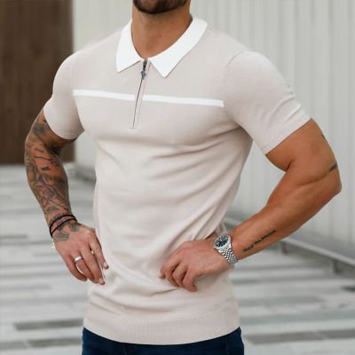 Men's Casual Lapel Polo T-Shirt