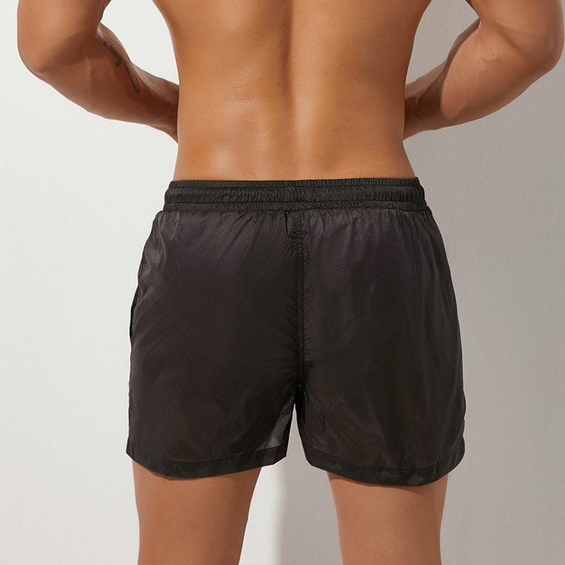 Solid Color Nylon Sports Quick Dry Shorts