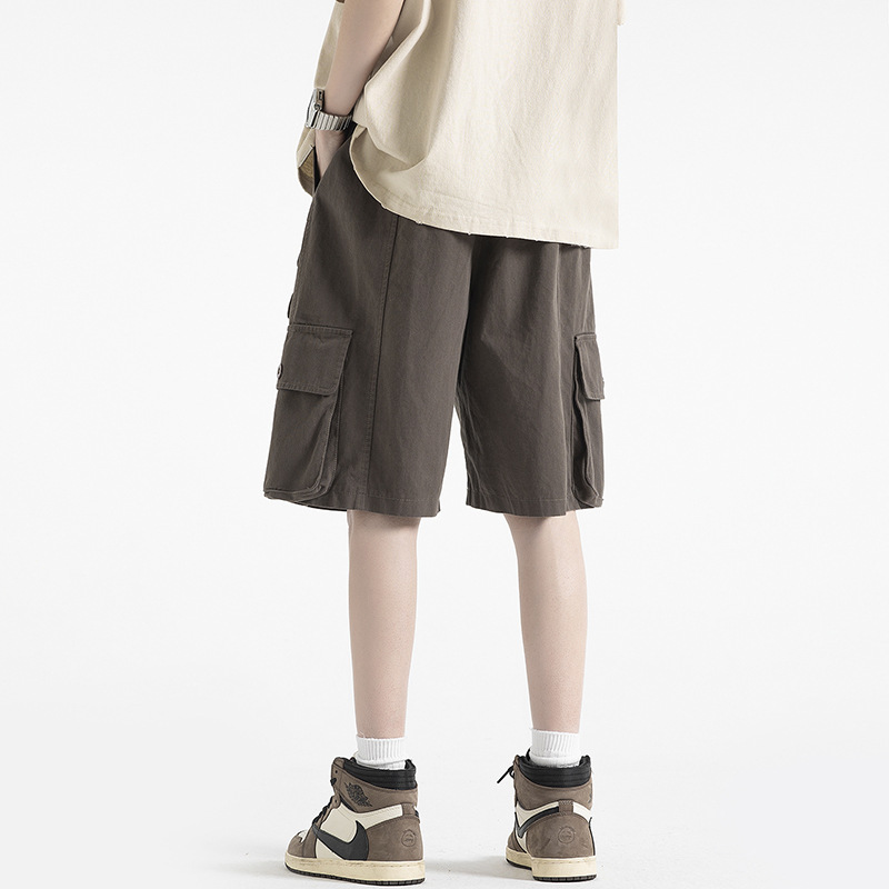 Vintage Multi-Pocket Cargo Shorts