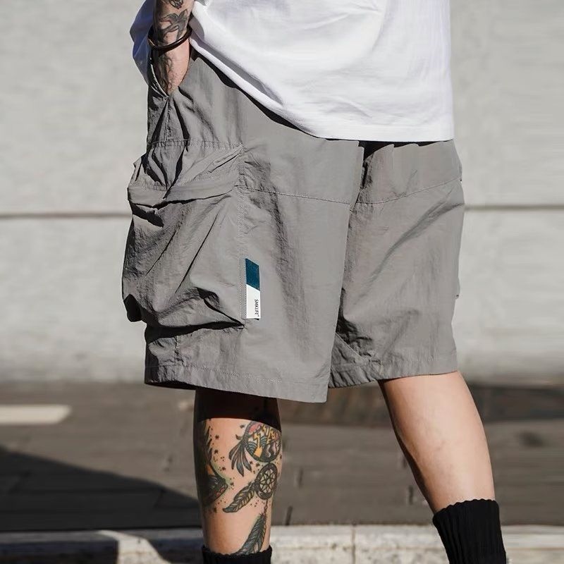 Japanese Functional Pocket Cargo Shorts