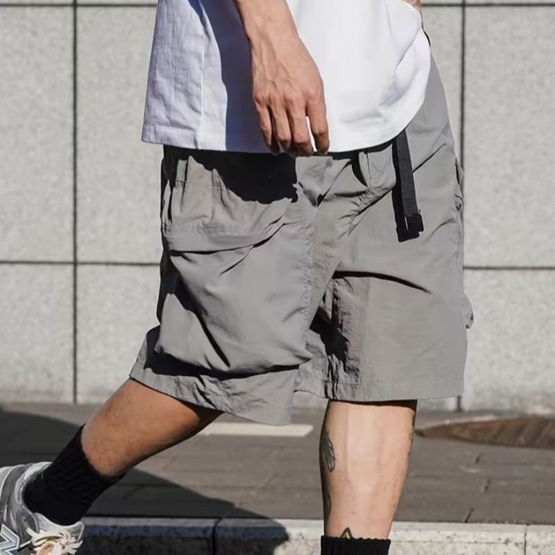 Japanese Functional Pocket Cargo Shorts