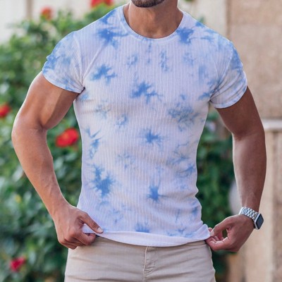Sports Casual Camouflage Stretch Short-Sleeved T-Shirt