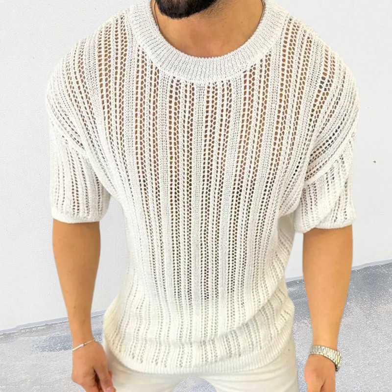 Open-Knit T-Shirt