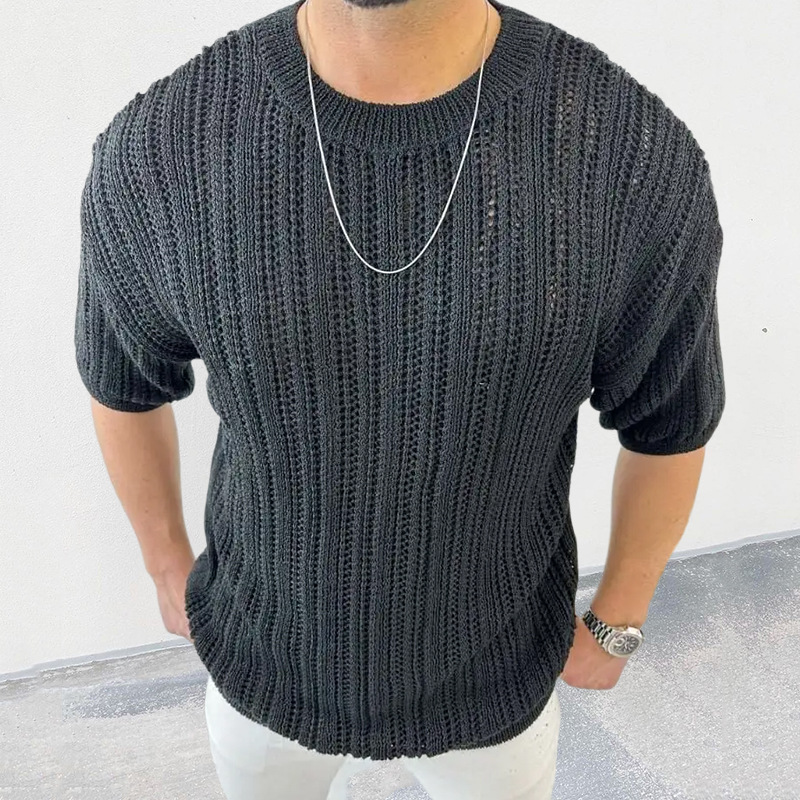 Open-Knit T-Shirt