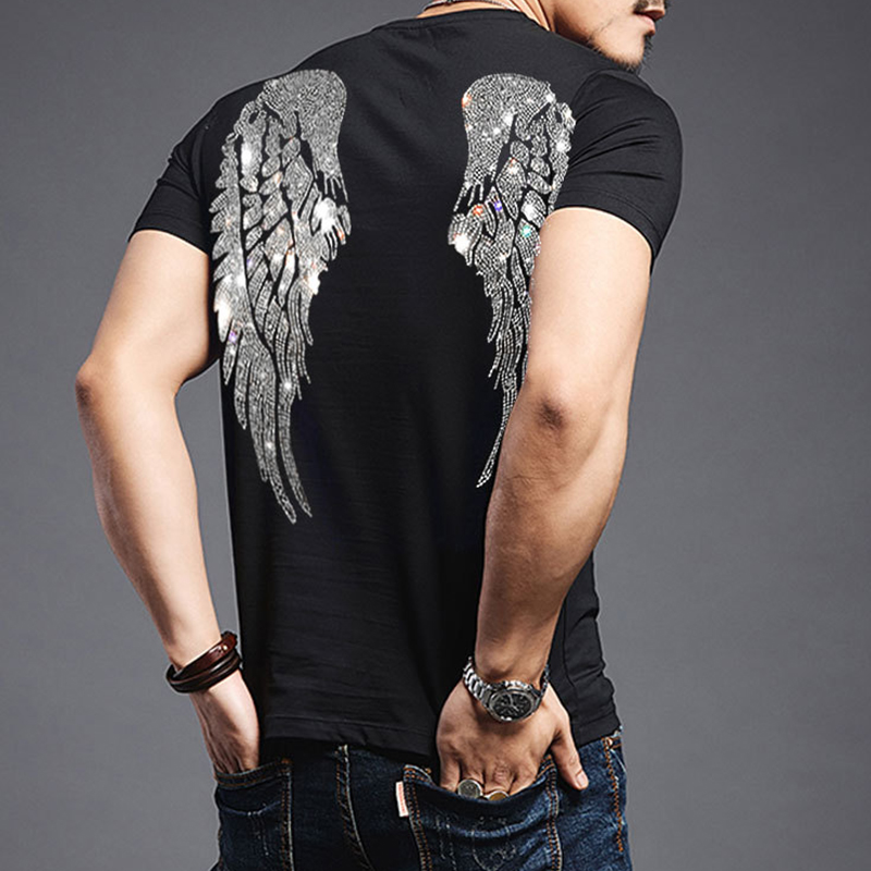 Hot Diamond Wings Cotton T-Shirt