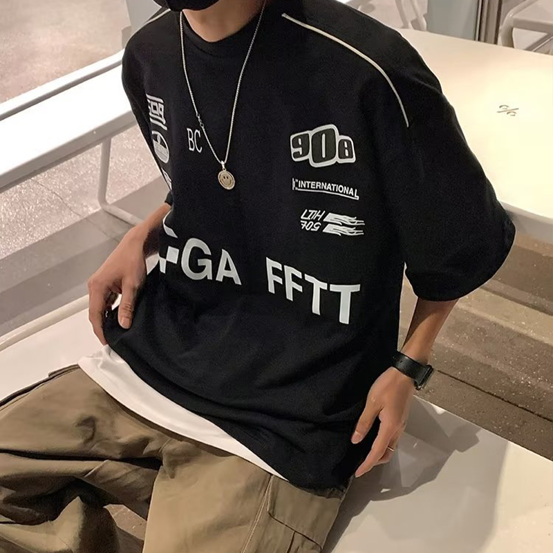 Youth Fashion Trendy Letter T-Shirt