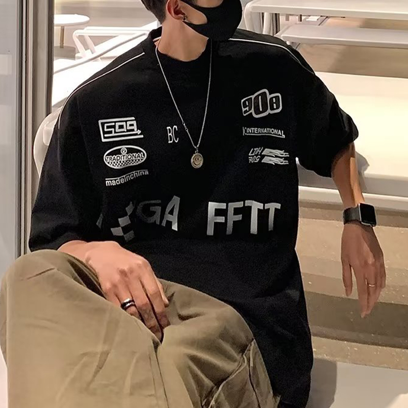 Youth Fashion Trendy Letter T-Shirt