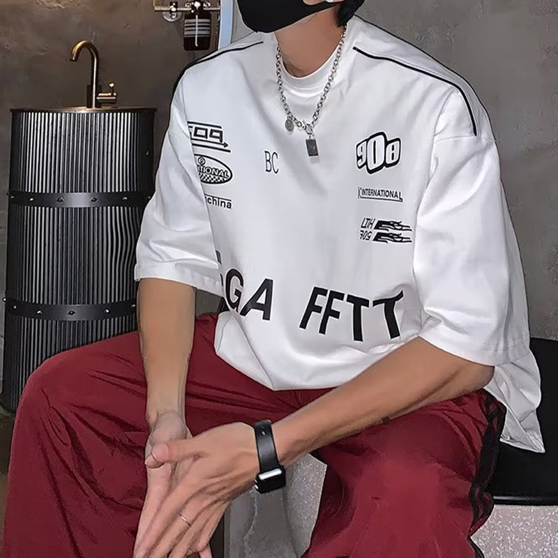 Youth Fashion Trendy Letter T-Shirt