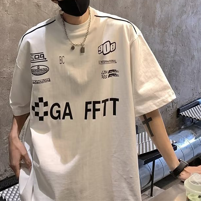 Youth Fashion Trendy Letter T-Shirt