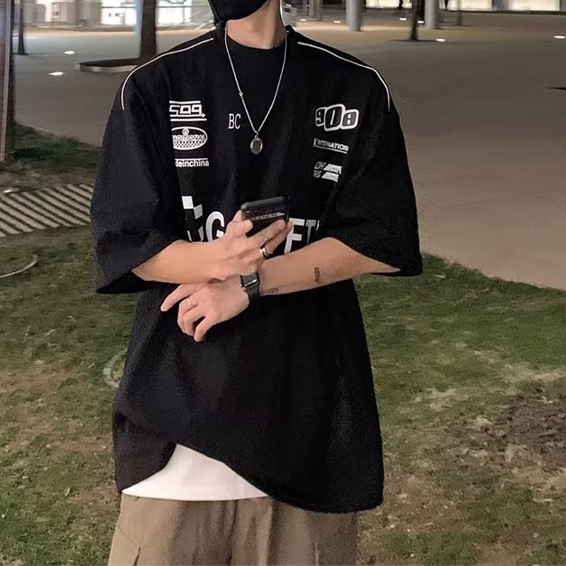 Youth Fashion Trendy Letter T-Shirt