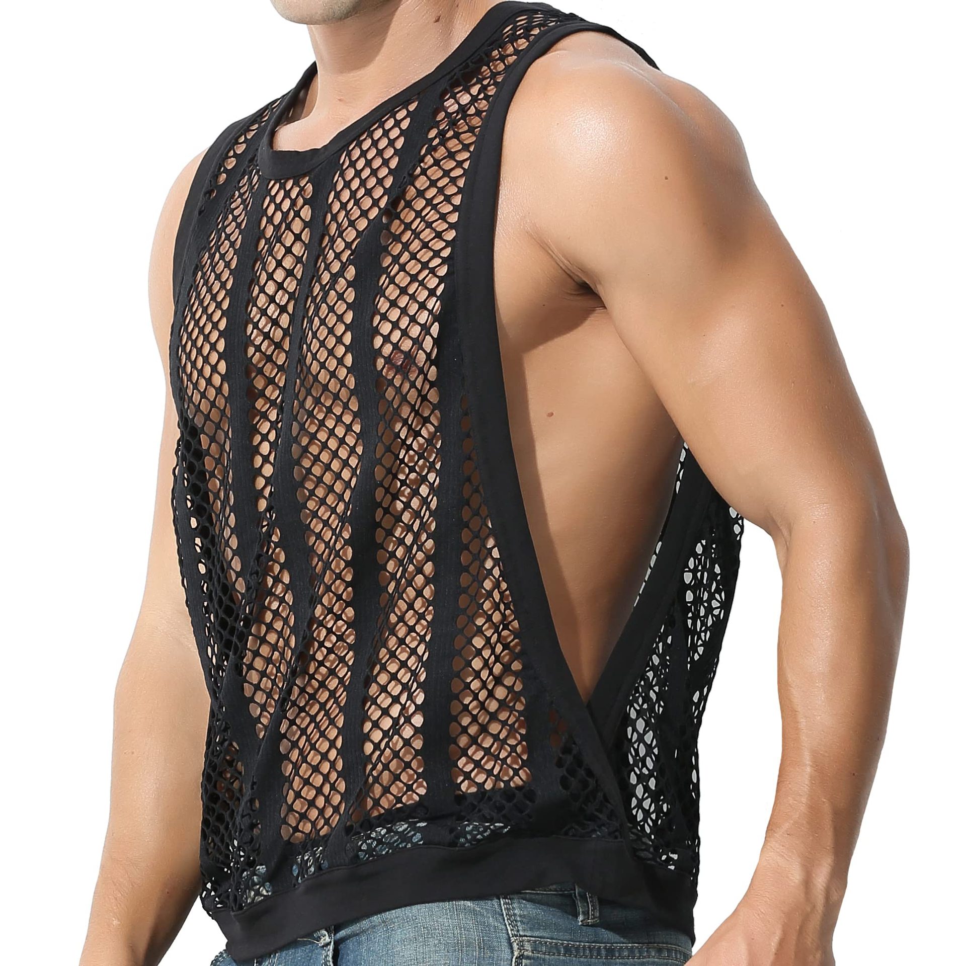 Men's Casual Hollow Sexy Vest