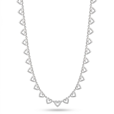 Heart-shaped Choker Necklace