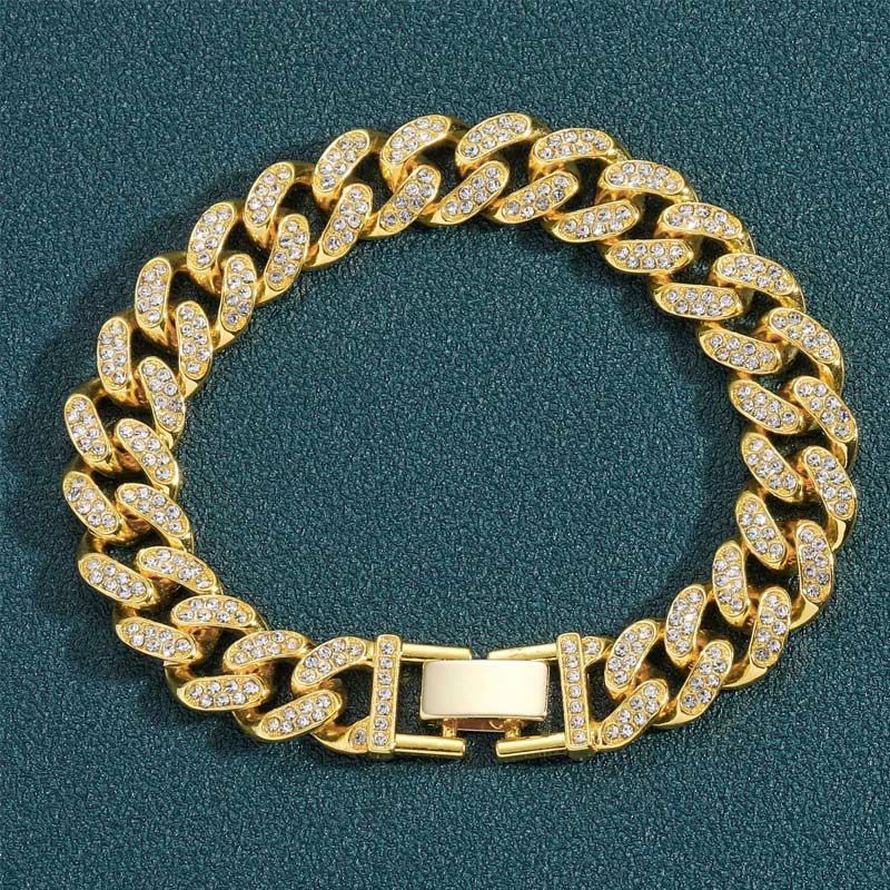 13mm Iced Miami Cuban Bracelet