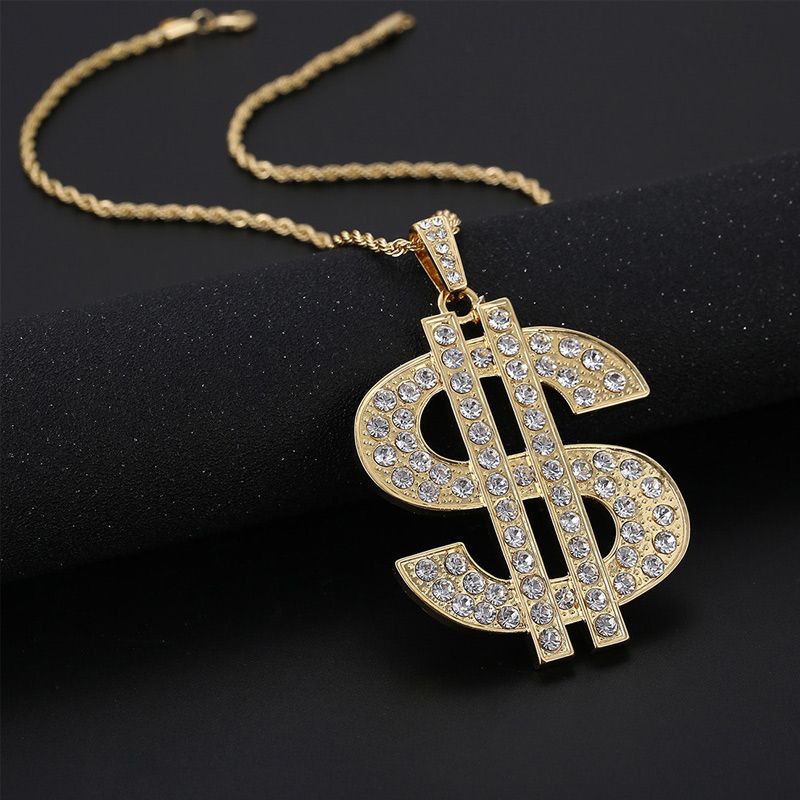 Bread Roll Dollar Sign Pendant