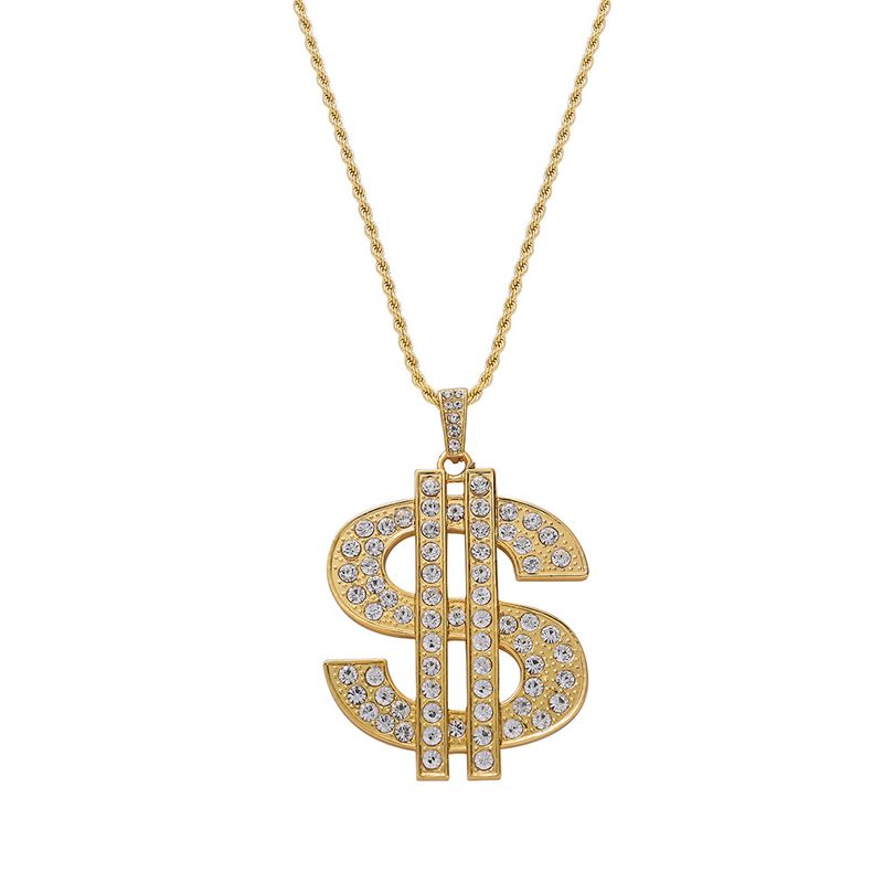 Bread Roll Dollar Sign Pendant