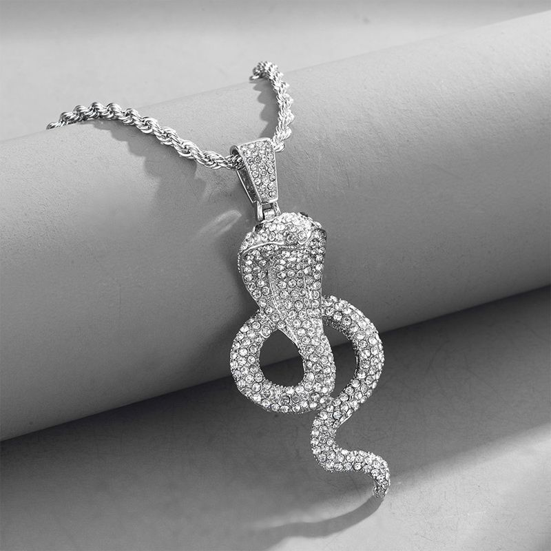 Iced Cobra Hip Hop Pendant