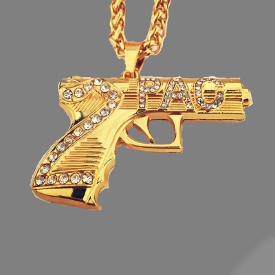 Weapon Pendant in Gold