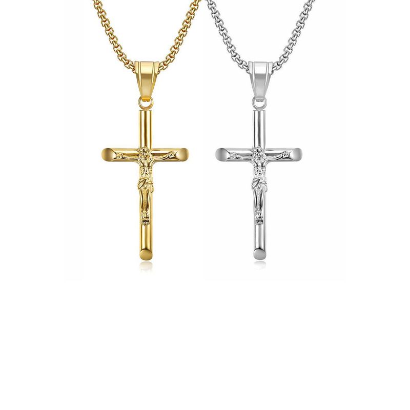 Classic Jesus Cross Pendant