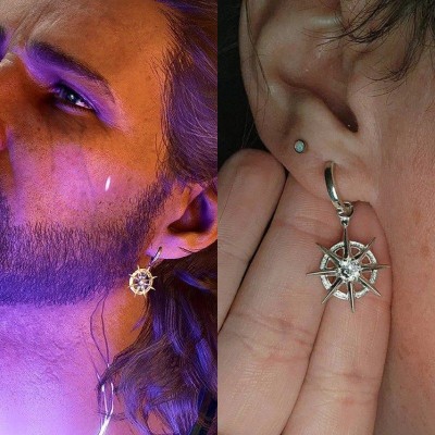 Inspired The Gods of Magic Symbol Power Earrings