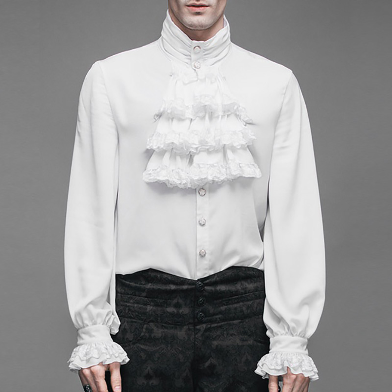 Men's  Gothic Long Sleeve Shirt