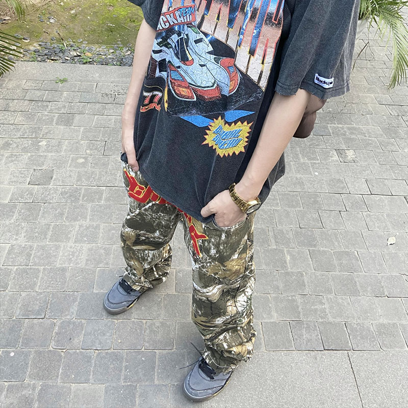 Hip Hop Retro Casual Casual Overalls Hip Hop Retro Casual Casual Overalls