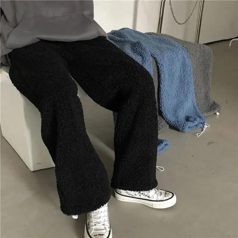 Thickened Warm Sherpa Casual Pants
