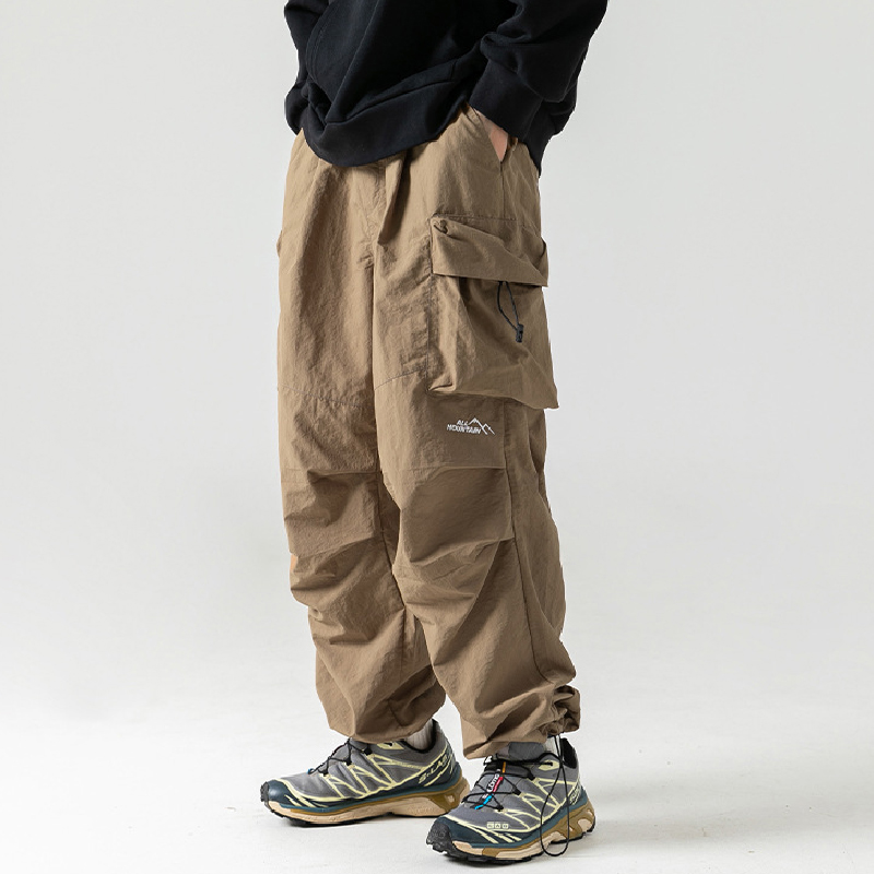 Outdoor Waterproof Three-Dimensional Pocket Cargo Casual Pants