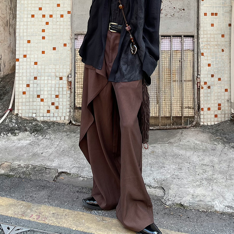 Vintage Patchwork Casual Pants