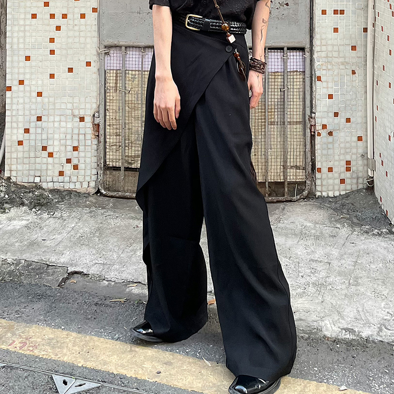 Vintage Patchwork Casual Pants