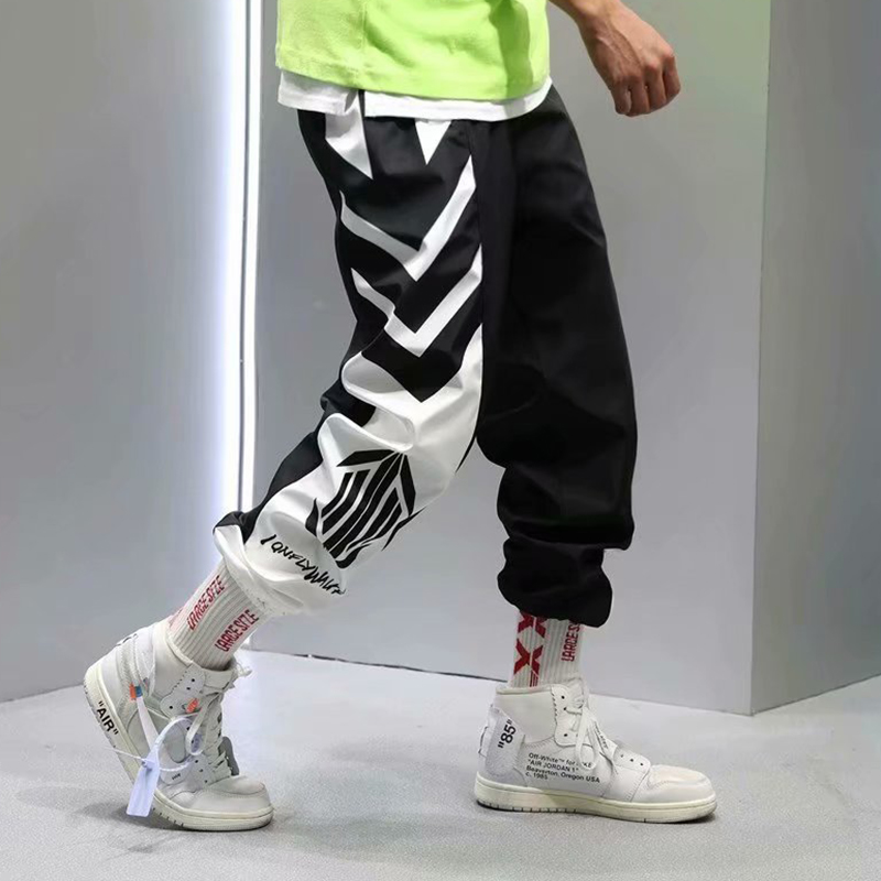 Hiphop Arrow Print Casual Pants