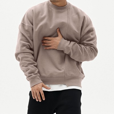 Color Block Solid Color Sweatshirt