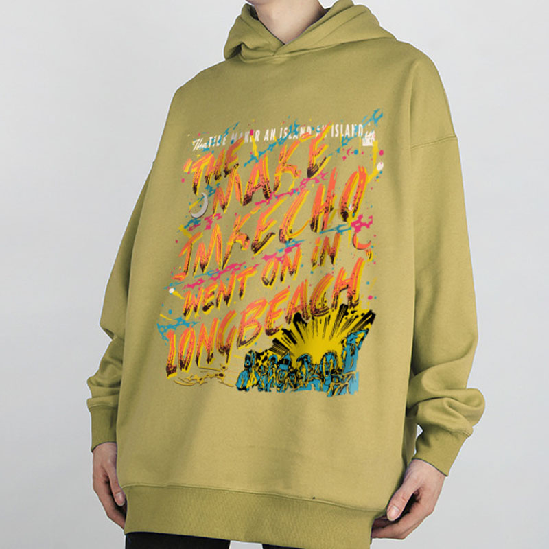 Graffiti Letter Printed Hoodies Graffiti Letter Printed Hoodies