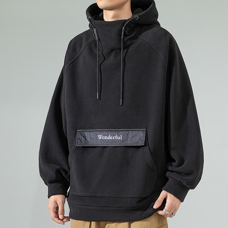 Big Pocket Polar Fleece Hoodie