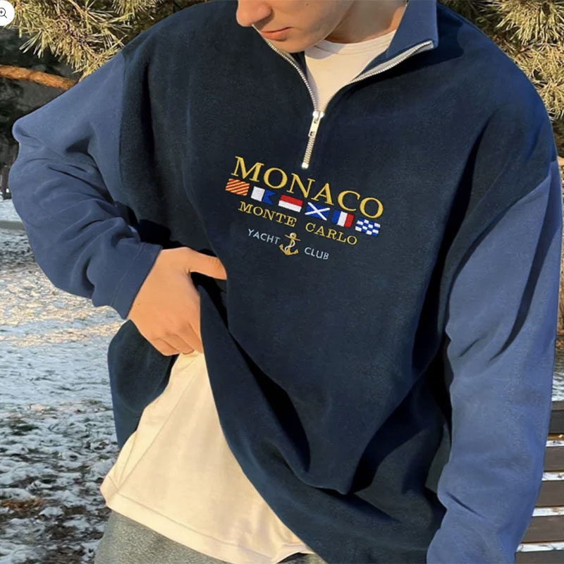 monte carlo yacht club sweatshirt