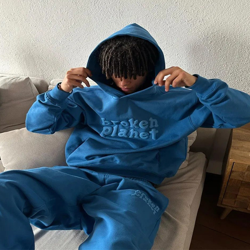 Punk Rock Casual Printed Hoodie